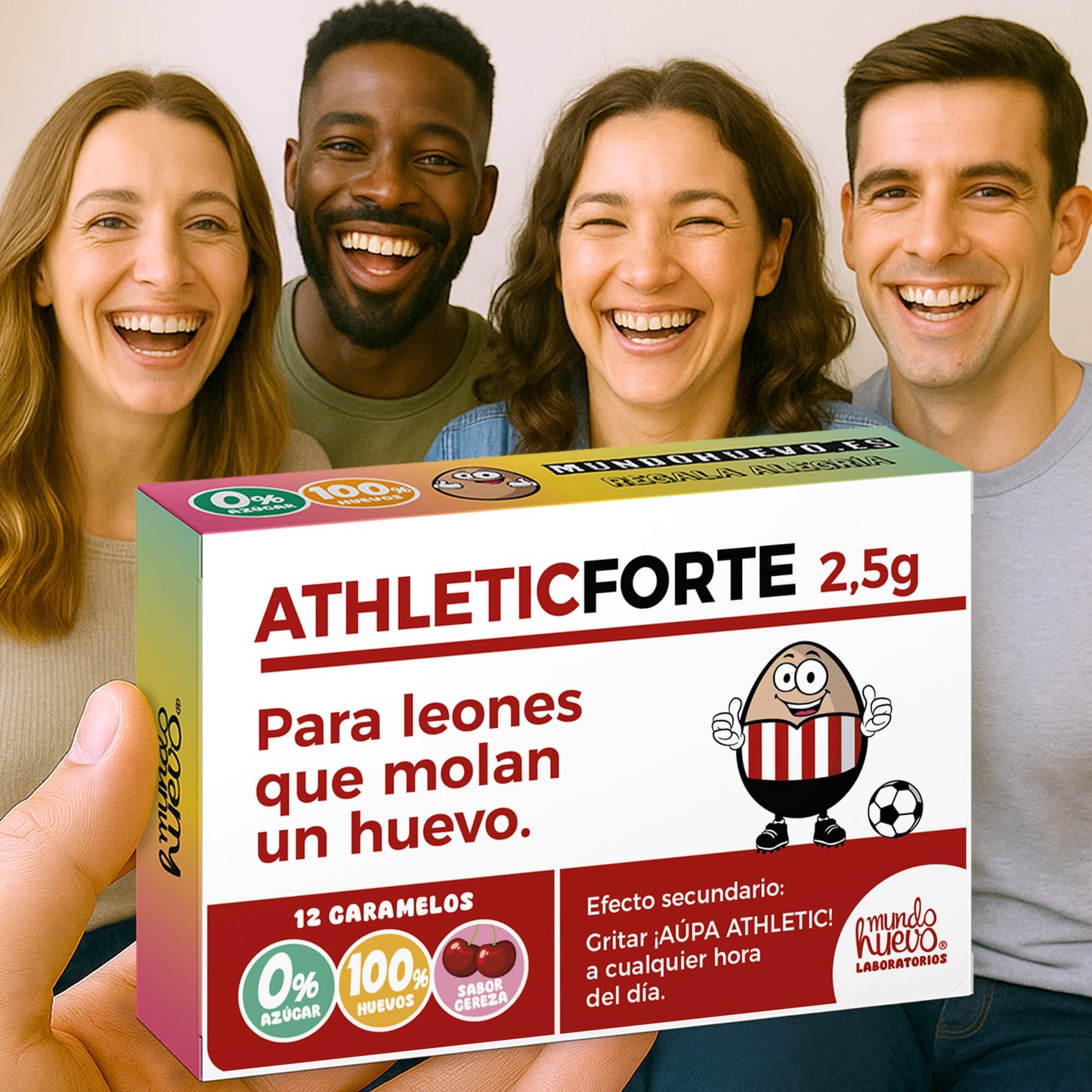 2 cajas Caramelos de broma | ATHLETIC FORTE | Cajas Regalo Divertido con 24 caramelos sin azúcar
