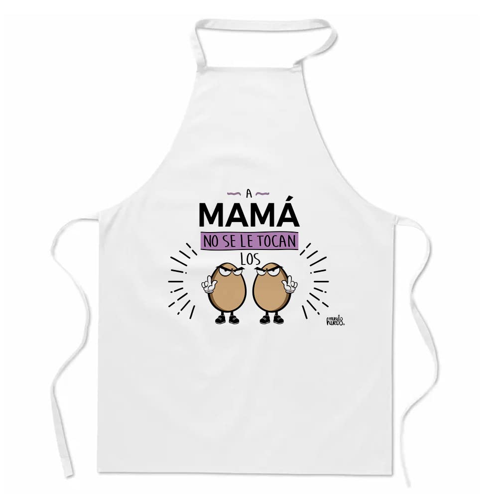 Delantal | A MAMÁ NO SE LE TOCAN LOS HUEVOS | Regalo divertido.