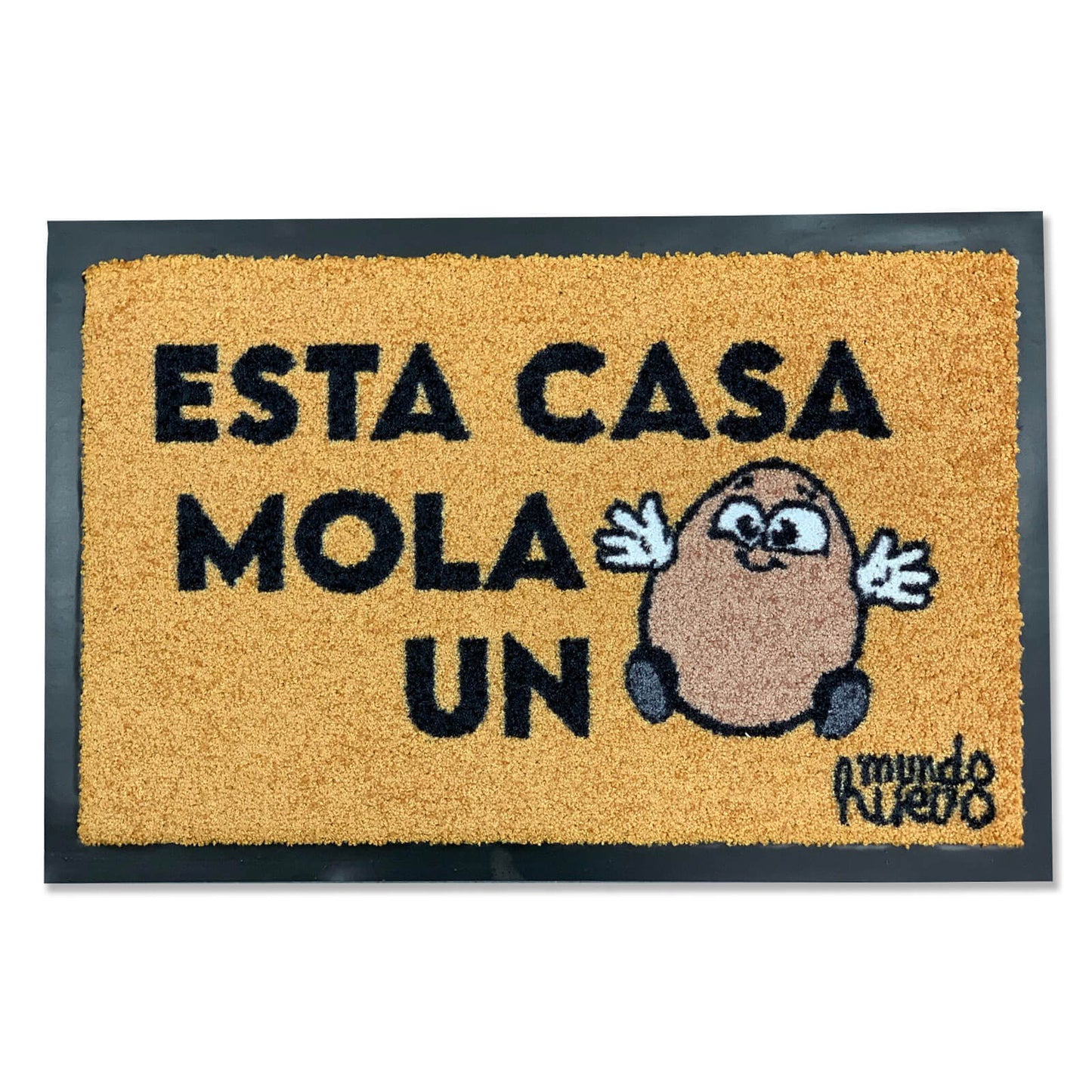 Felpudo divertido | ESTA CASA MOLA UN HUEVO | 60x40cm