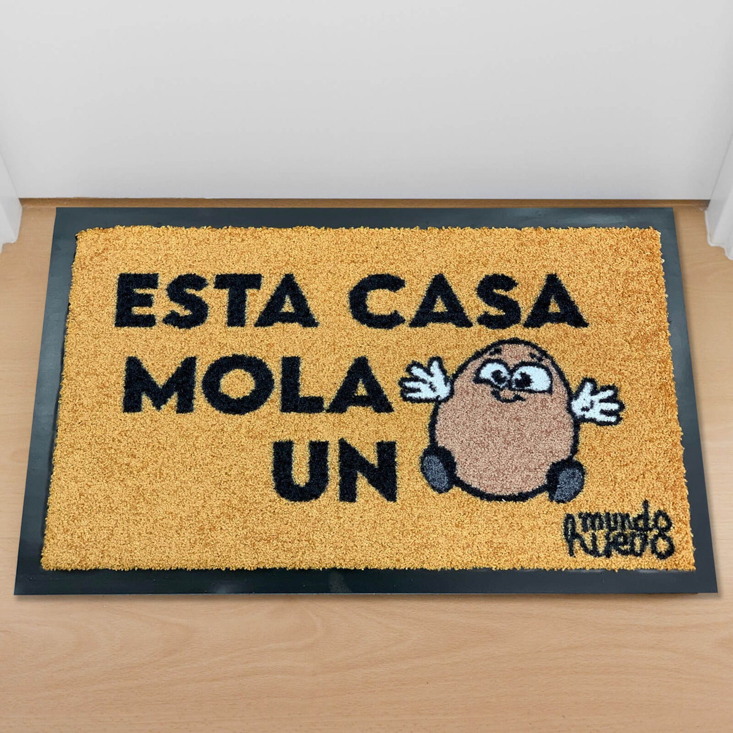 Felpudo divertido | ESTA CASA MOLA UN HUEVO | 60x40cm