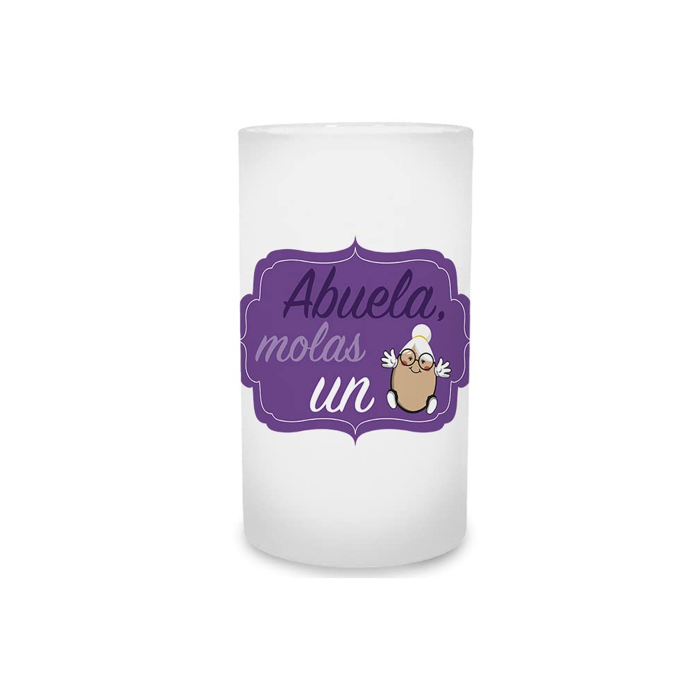 Jarra de cerveza Abuela molas un huevo
