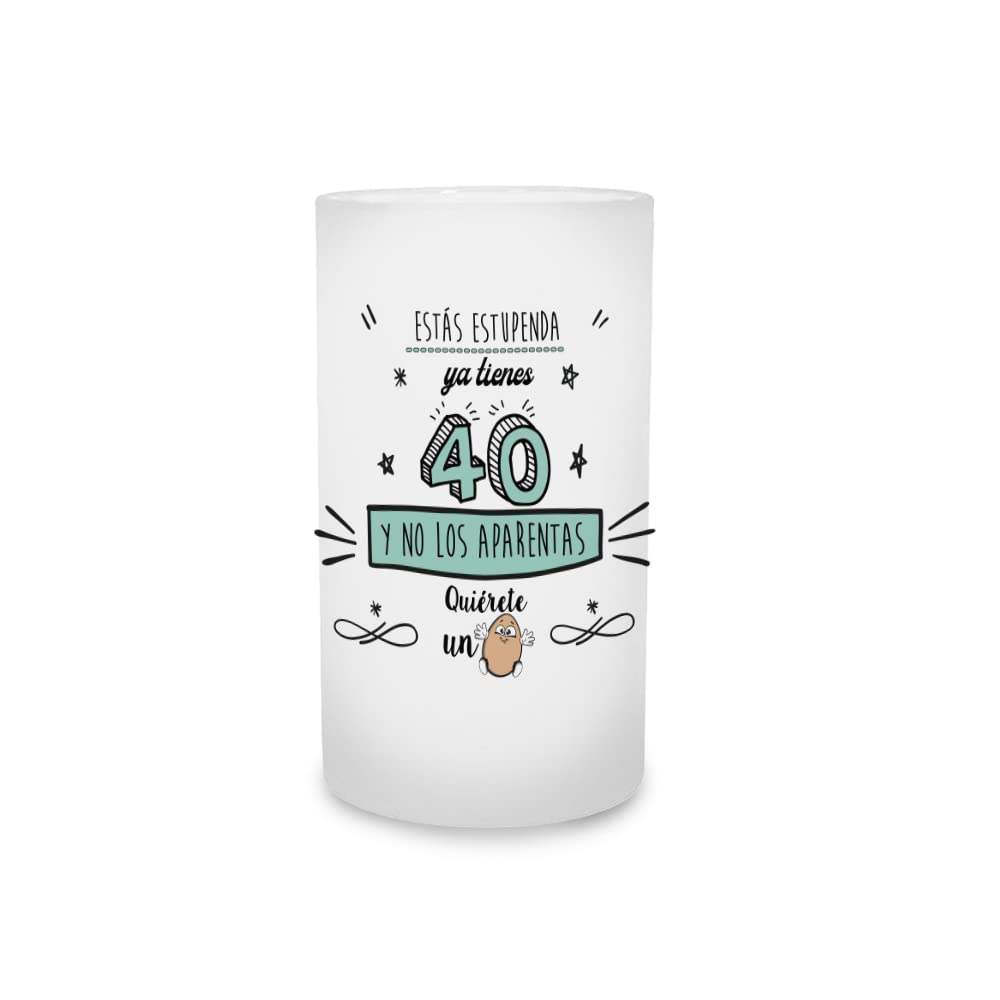 Jarra de cerveza Ya tienes 40 y no los aparentas