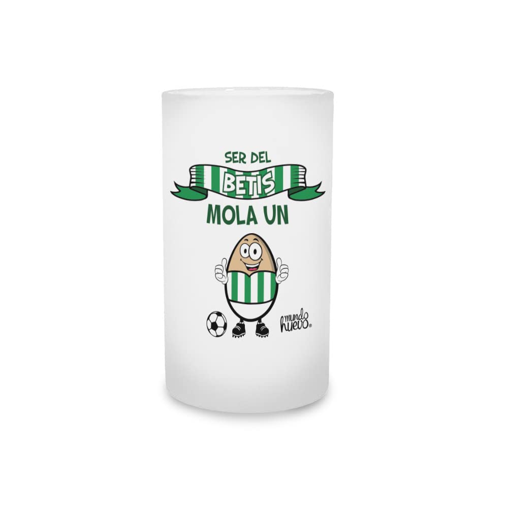 Jarra de cerveza Ser del Betis mola un huevo
