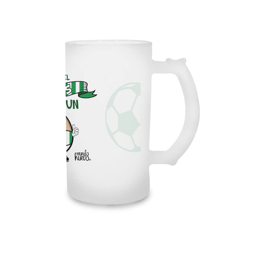 Jarra de cerveza Ser del Betis mola un huevo