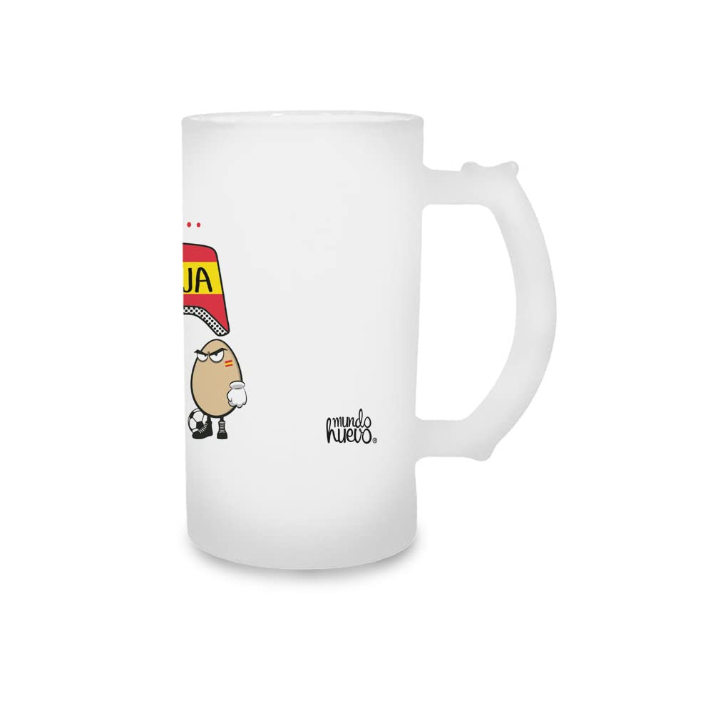 Jarra de cerveza Ser de La Roja mola un huevo