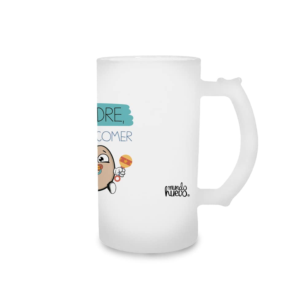 Jarra de cerveza Soy padre ya puedo comer huevos