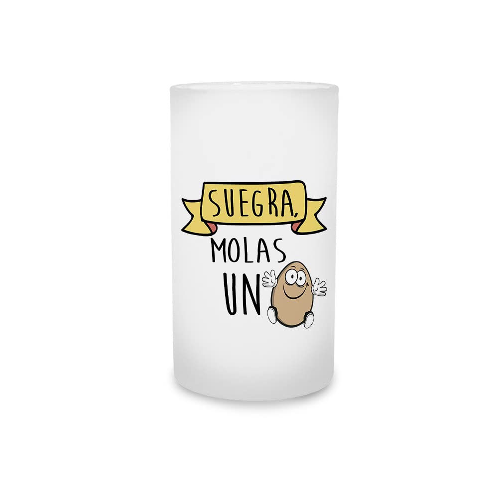 Jarra de cerveza Suegra molas un huevo