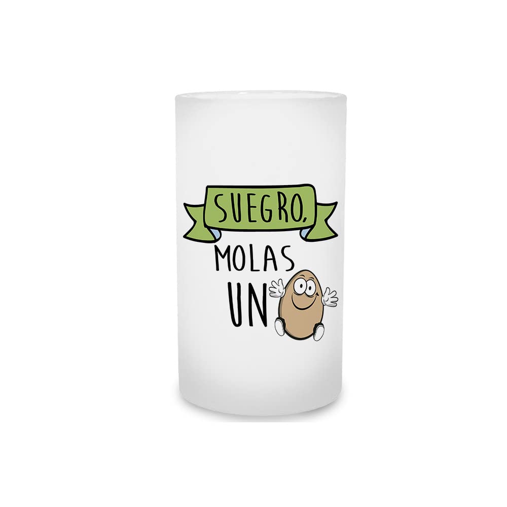 Jarra de cerveza Suegro molas un huevo