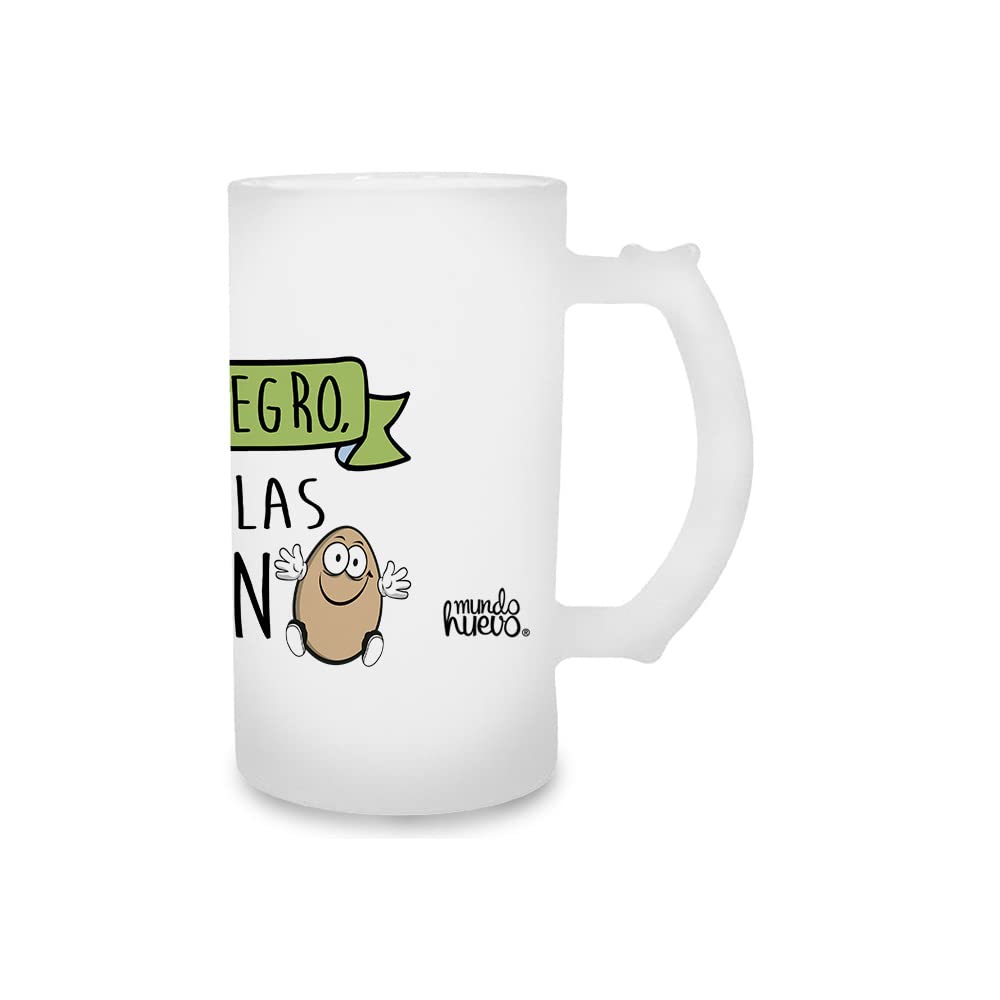 Jarra de cerveza Suegro molas un huevo