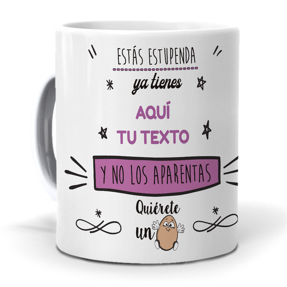 Taza Personalizada Edad mujer