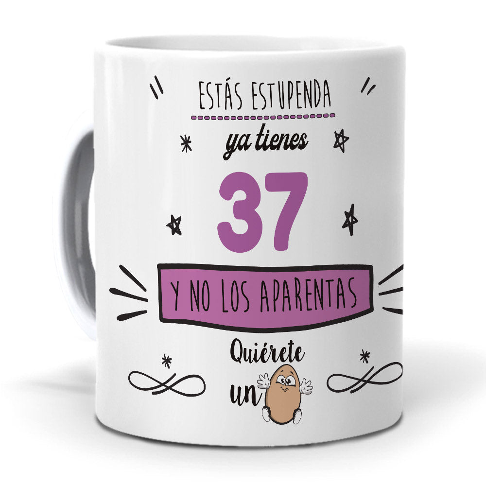 Taza Personalizada Edad mujer