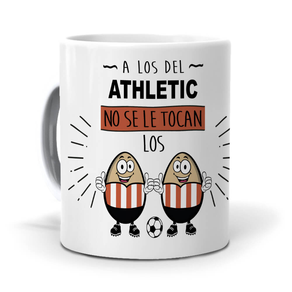 Taza A los del Athletic no se le tocan los huevos