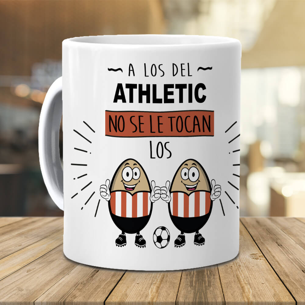 Taza A los del Athletic no se le tocan los huevos