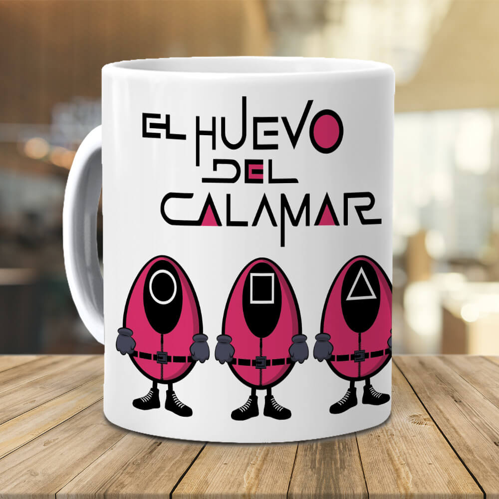 Taza El huevo del calamar
