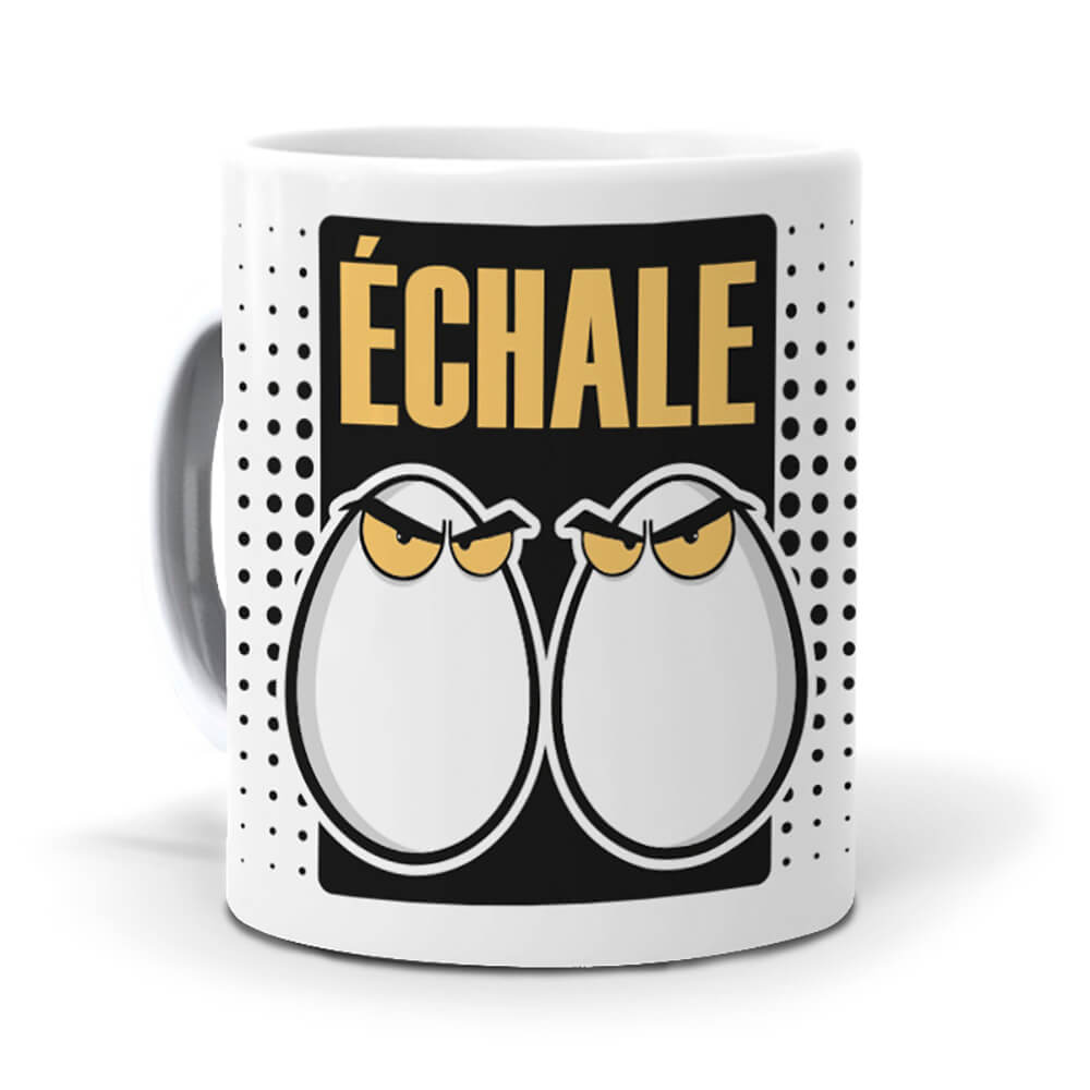 Taza Échale huevos