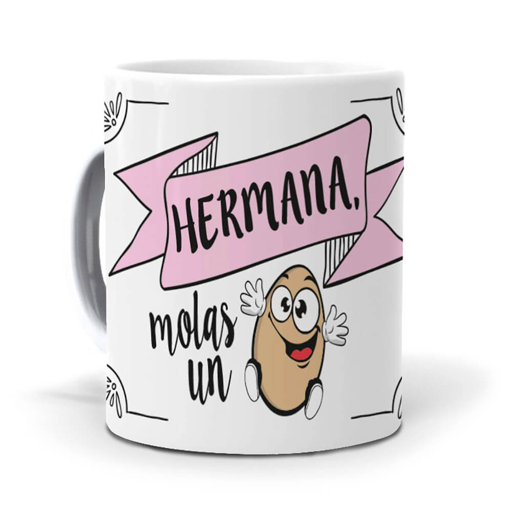Taza Hermana molas un huevo