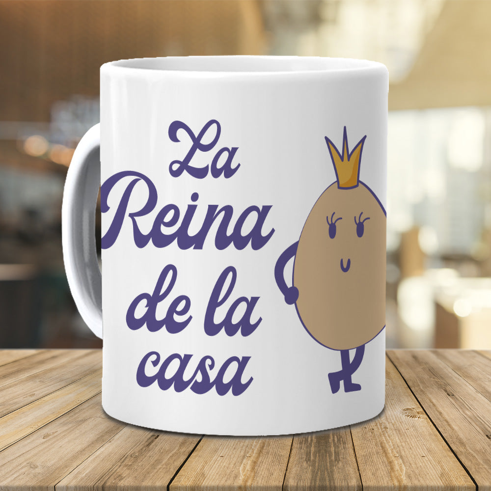 Taza La Reina de la casa