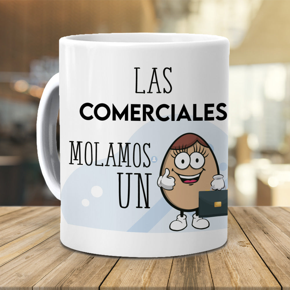 Taza Las comerciales molamos un huevo
