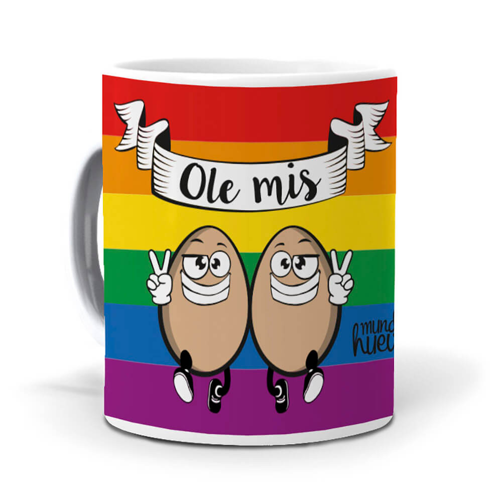 Taza Ole mis huevos