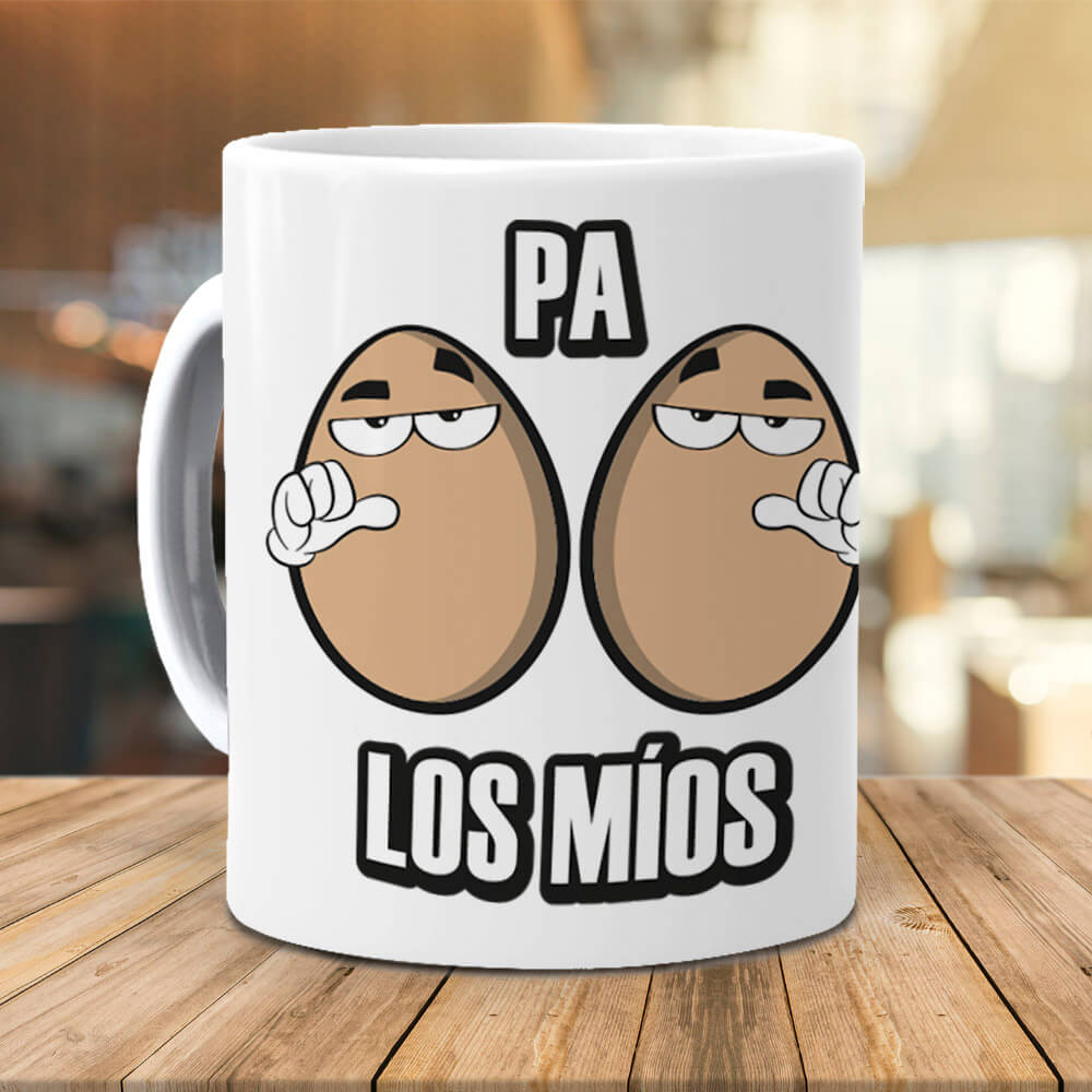 Taza Pa huevos los míos
