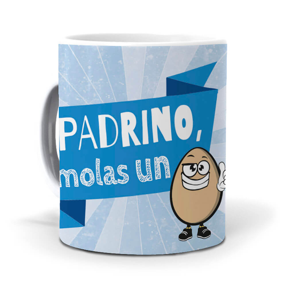 Taza Padrino molas un huevo