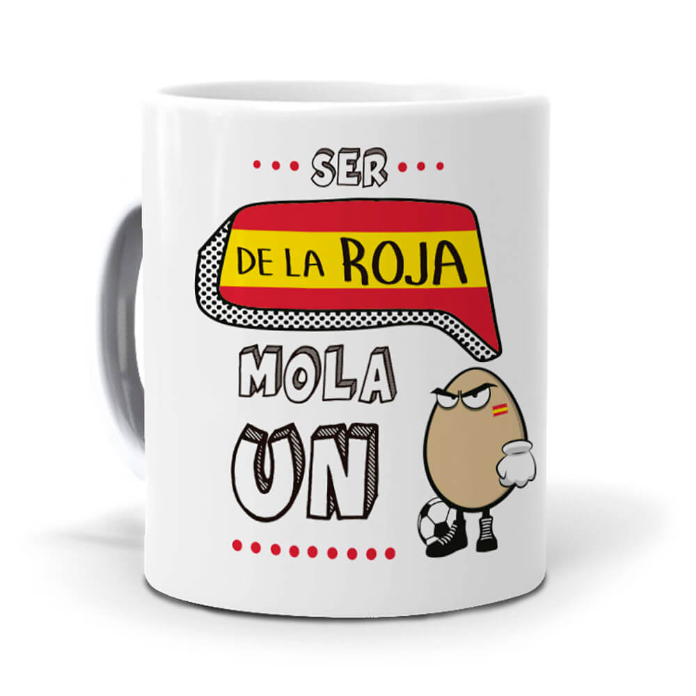 Taza Ser de La Roja mola un huevo
