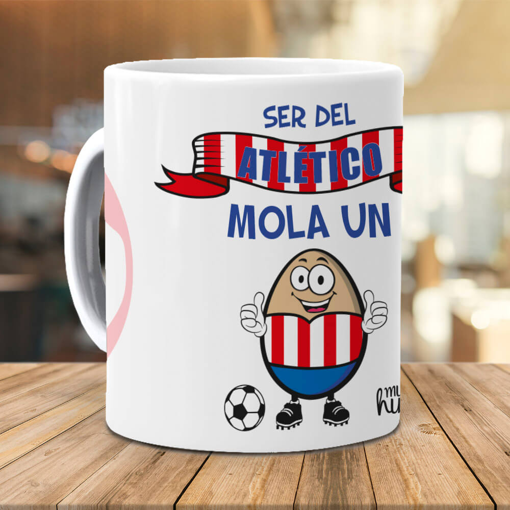 Taza Ser del Atlético mola un huevo