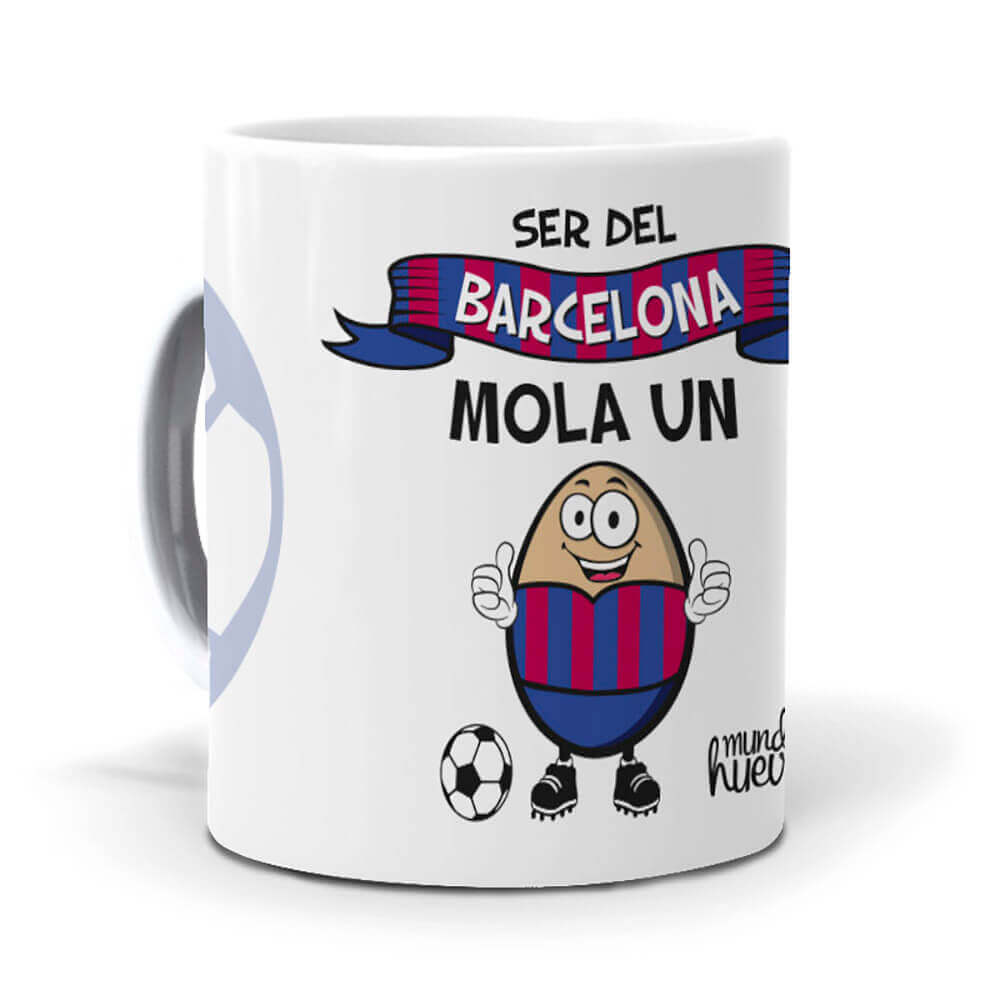 Taza Ser del Barcelona mola un huevo