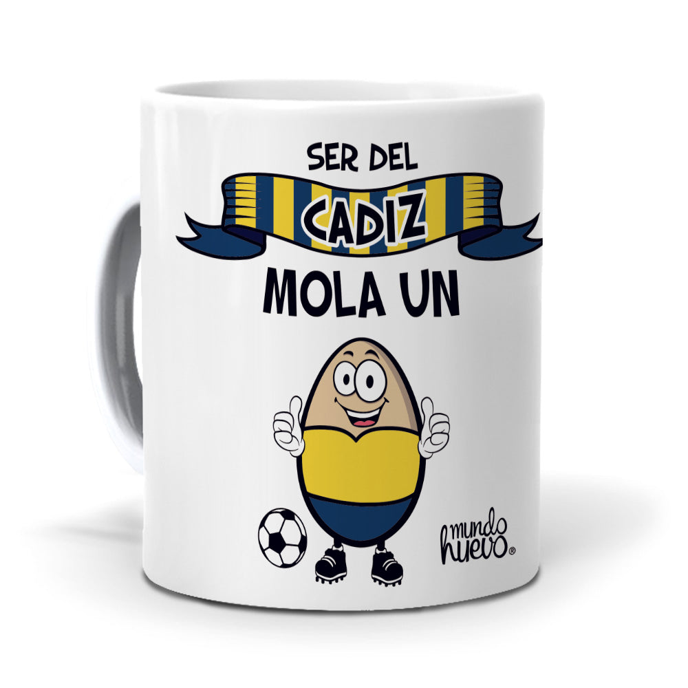Taza Ser del Cádiz mola un huevo