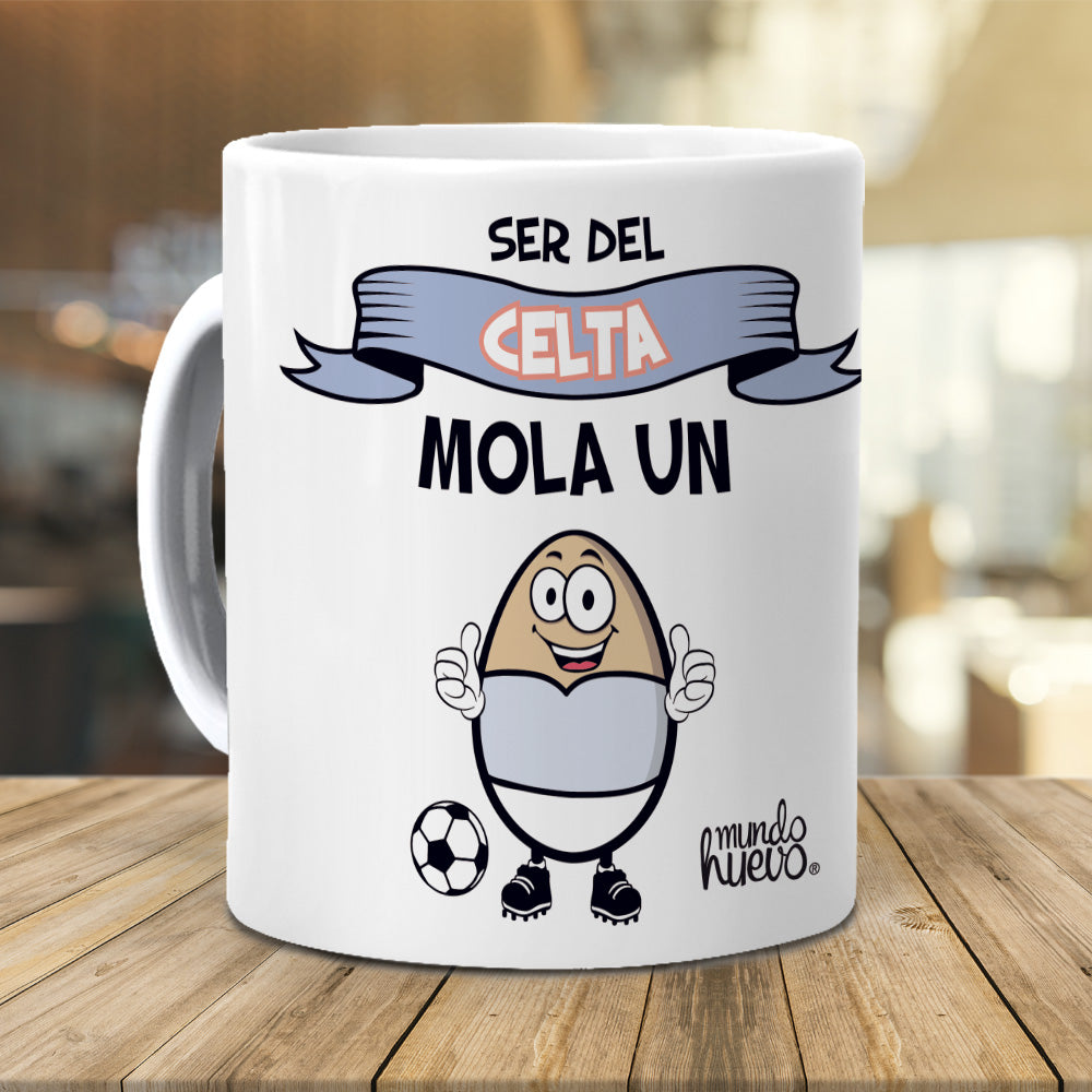 Taza Ser del Celta mola un huevo