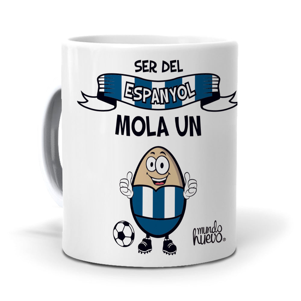 Taza Ser del Espanyol mola un huevo