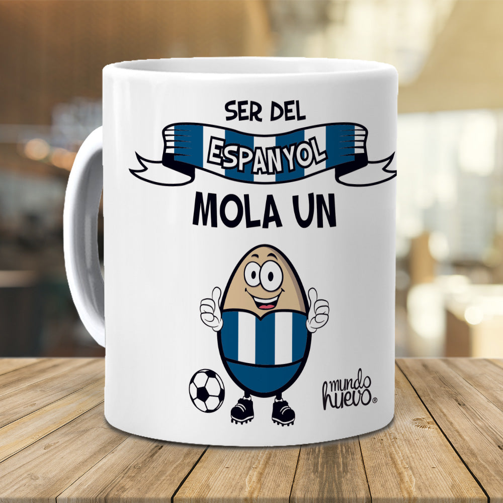 Taza Ser del Espanyol mola un huevo