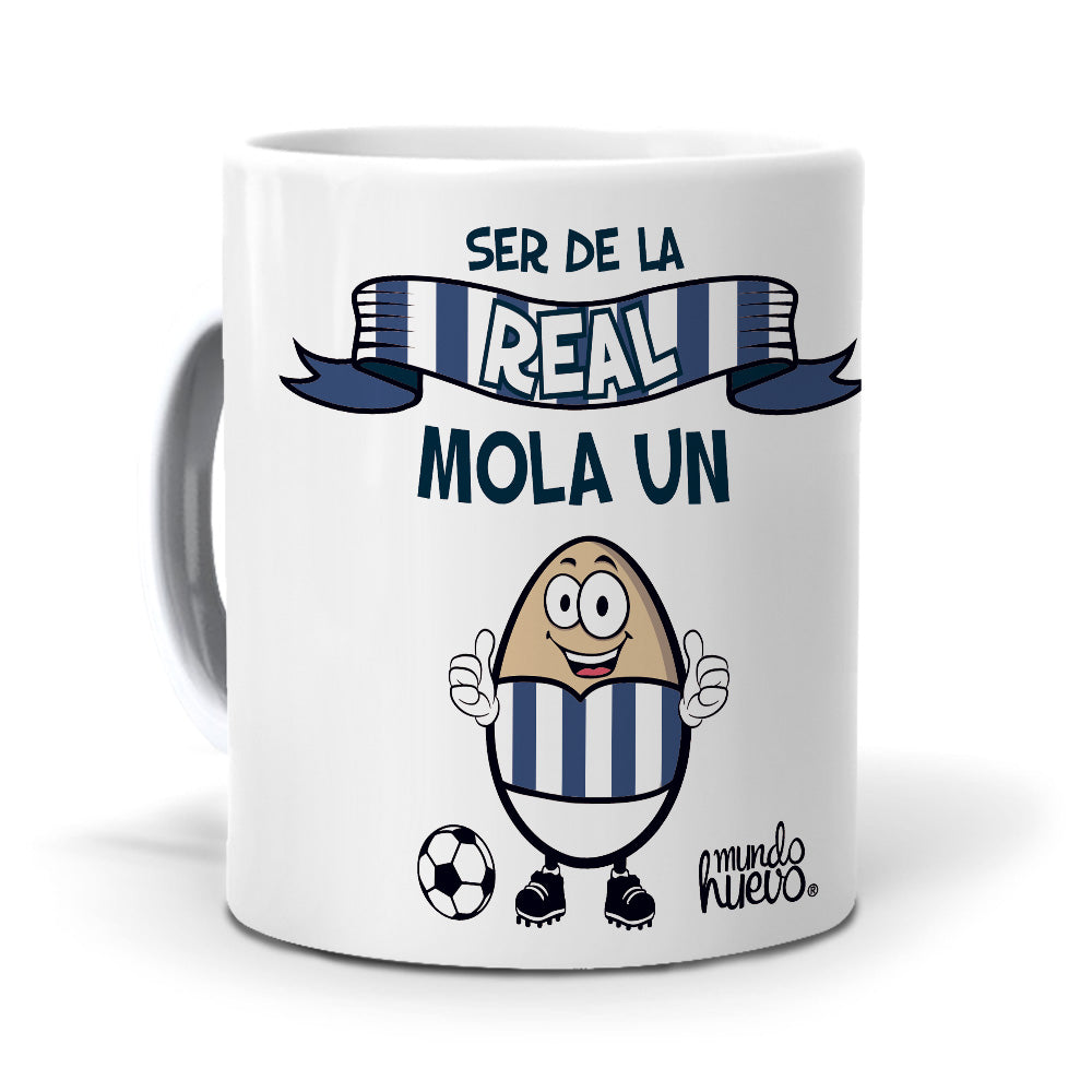 Taza Ser de La Real mola un huevo