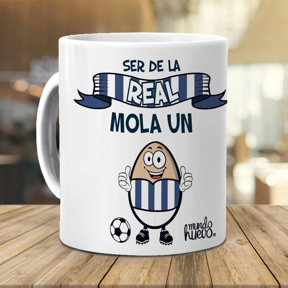 Taza Ser de La Real mola un huevo