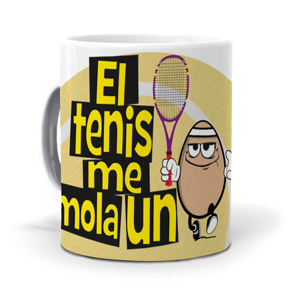 Taza El tenis me mola un huevo