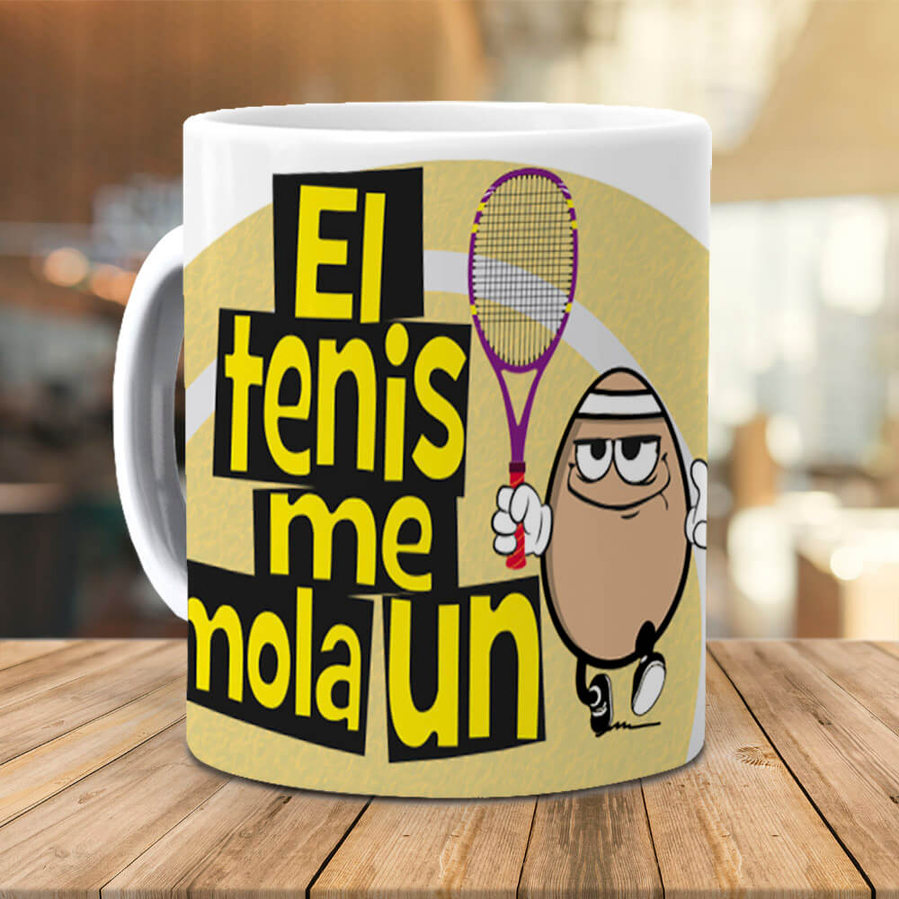 Taza El tenis me mola un huevo