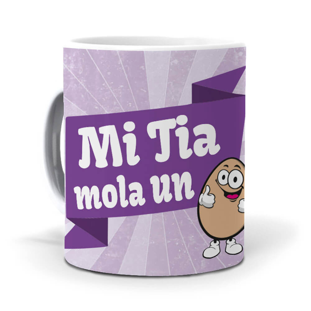 Taza Mi tia mola un huevo