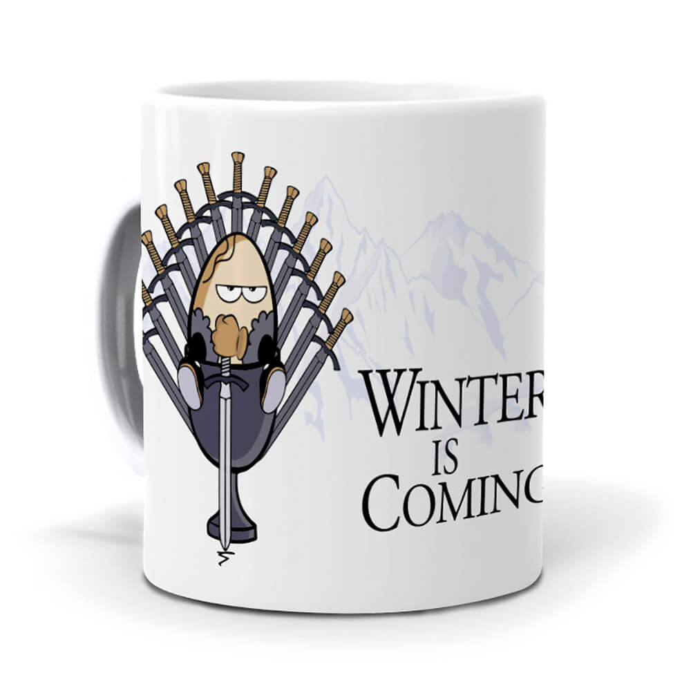 Taza Winter is coming. Juego de tronos