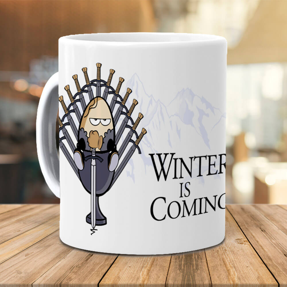 Taza Winter is coming. Juego de tronos