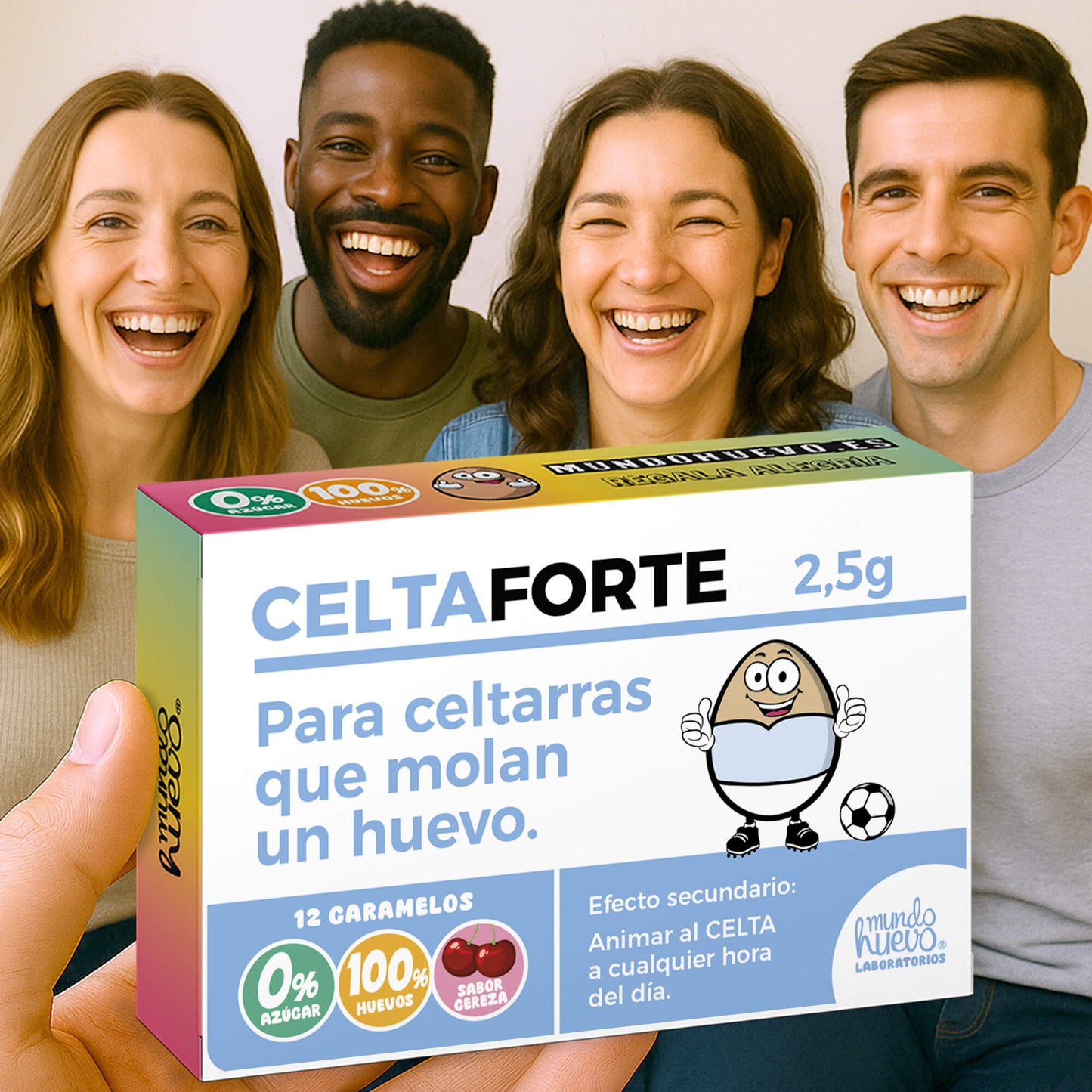 2 cajas Caramelos de broma | CELTA FORTE | Cajas Regalo Divertido con 24 caramelos sin azúcar
