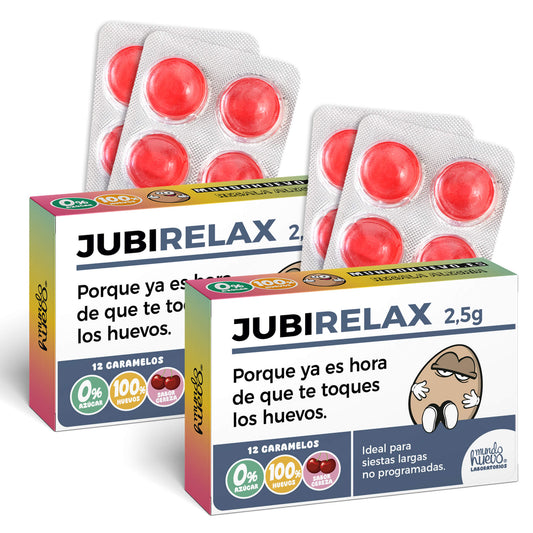 2 cajas Caramelos de broma | JUBIRELAX | Cajas Regalo Divertido con 24 caramelos sin azúcar