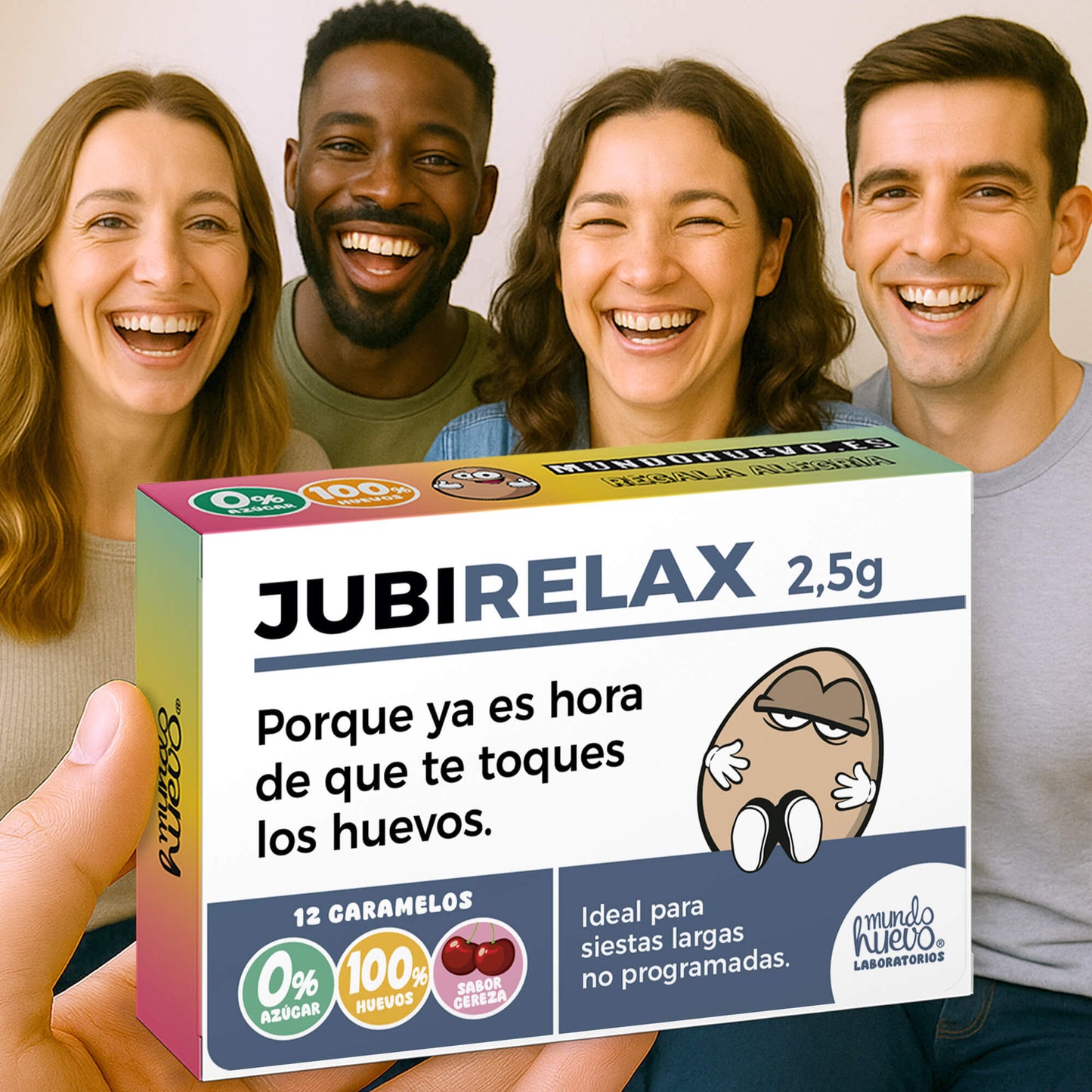 2 cajas Caramelos de broma | JUBIRELAX | Cajas Regalo Divertido con 24 caramelos sin azúcar