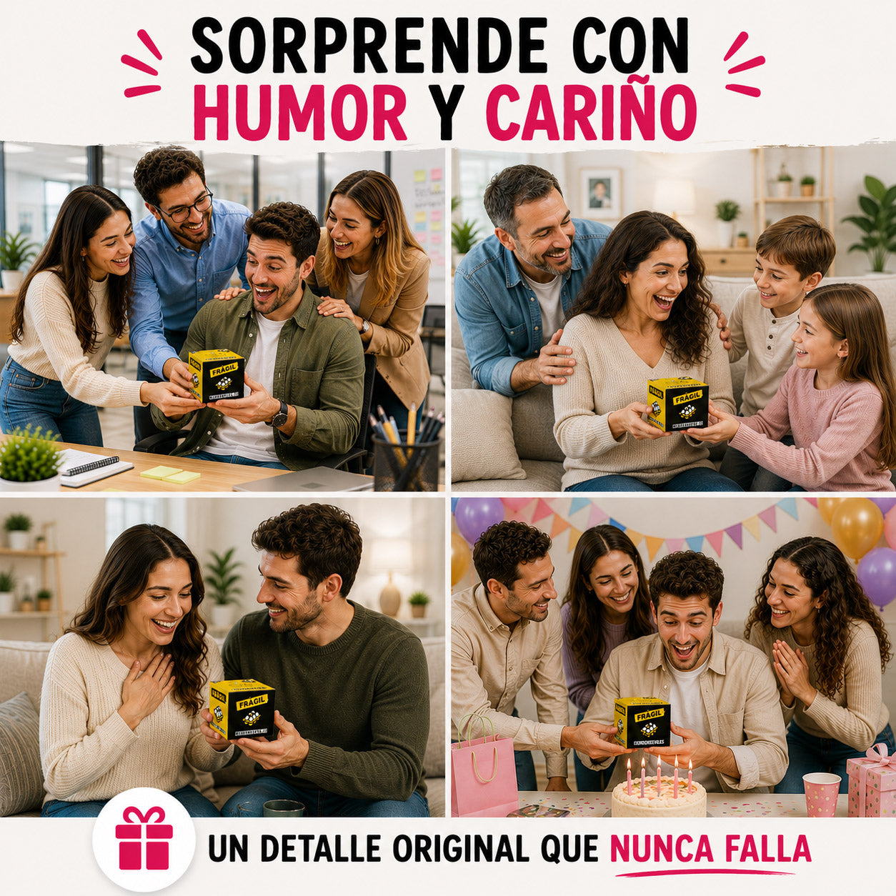 Taza ¿En serio…? + Caramelos divertidos