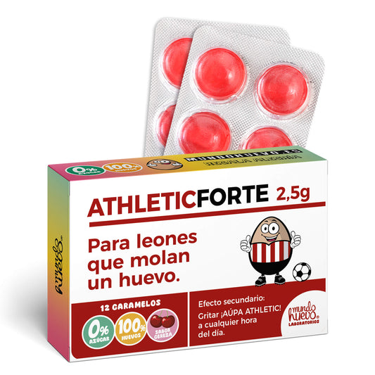 Caramelos de broma | ATHLETIC FORTE | Caja Regalo Divertido con 12 caramelos sin azúcar