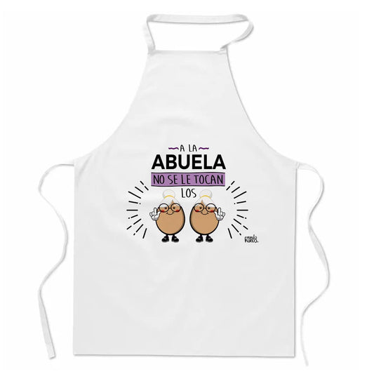 Delantal | A LA ABUELA NO SE LE TOCAN LOS HUEVOS | Regalo divertido.