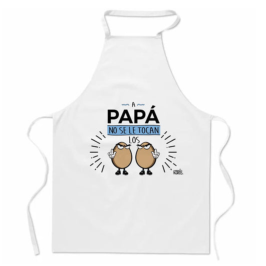 Delantal | A PAPÁ NO SE LE TOCAN LOS HUEVOS | Regalo divertido.