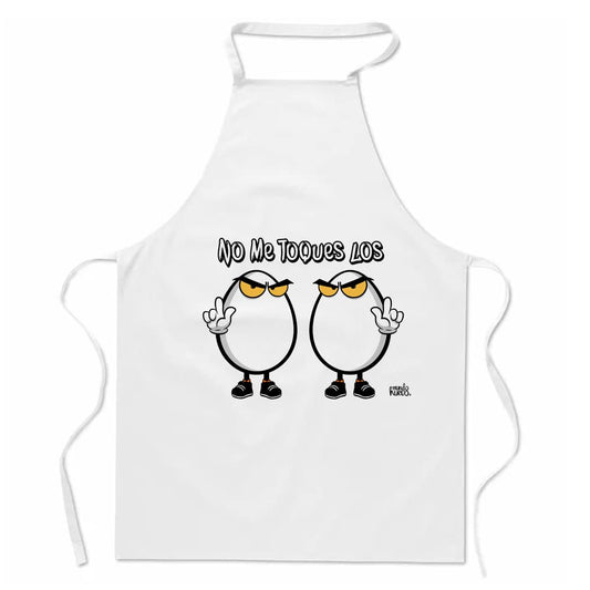 Delantal | NO ME TOQUES LOS HUEVOS | Regalo divertido.