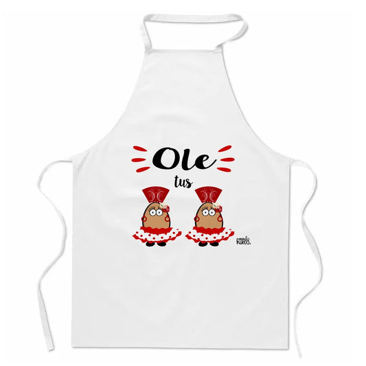 Delantal | OLE TUS HUEVOS | Regalo divertido.