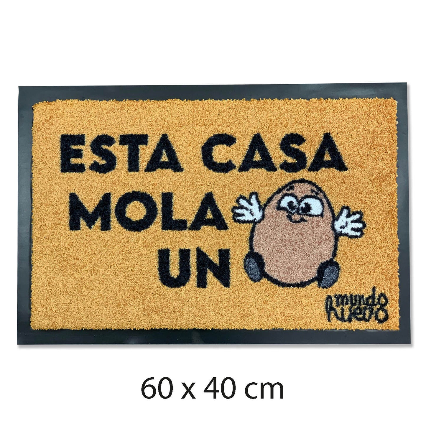 Felpudo divertido | ESTA CASA MOLA UN HUEVO | 60x40cm