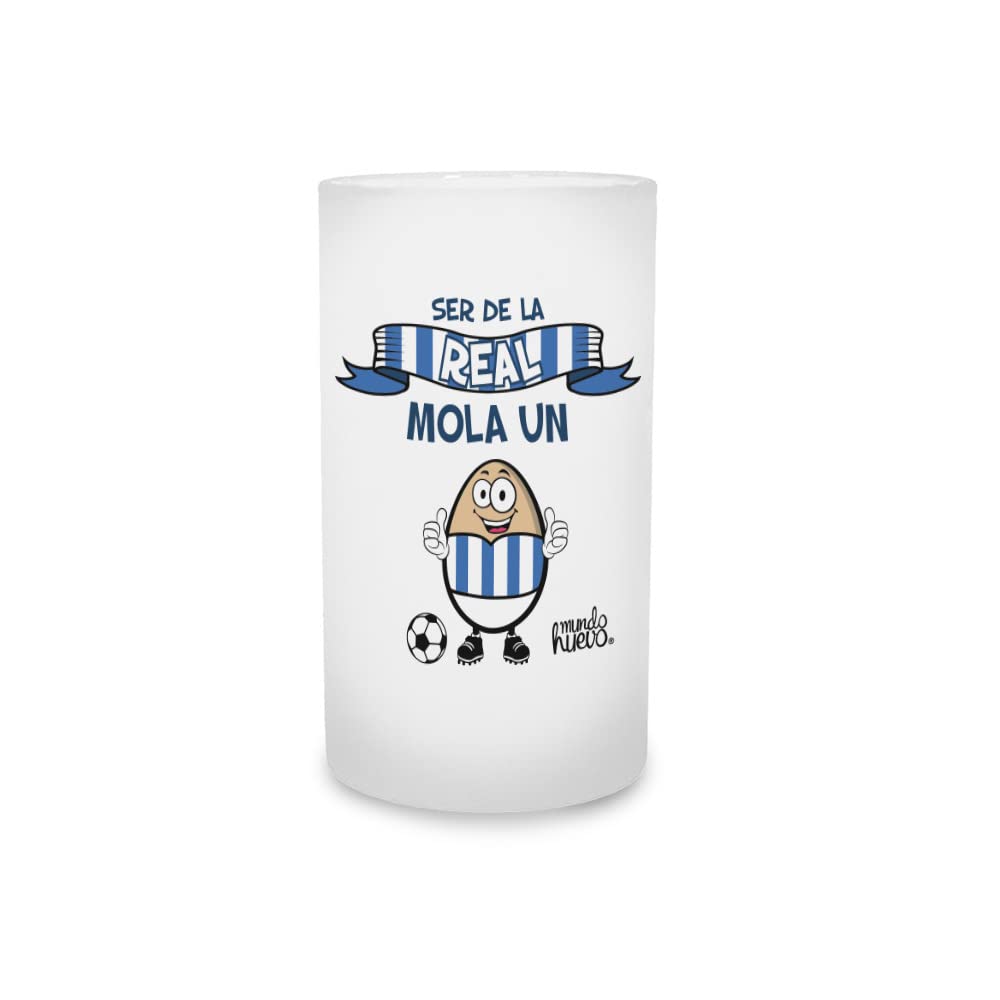 Jarra de cerveza Ser de La Real mola un huevo